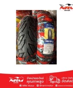 ยางนอกใหม่ ชั้น1 100/90-12, 110/90-12 ยี่ห้อ HUT By Veerubber